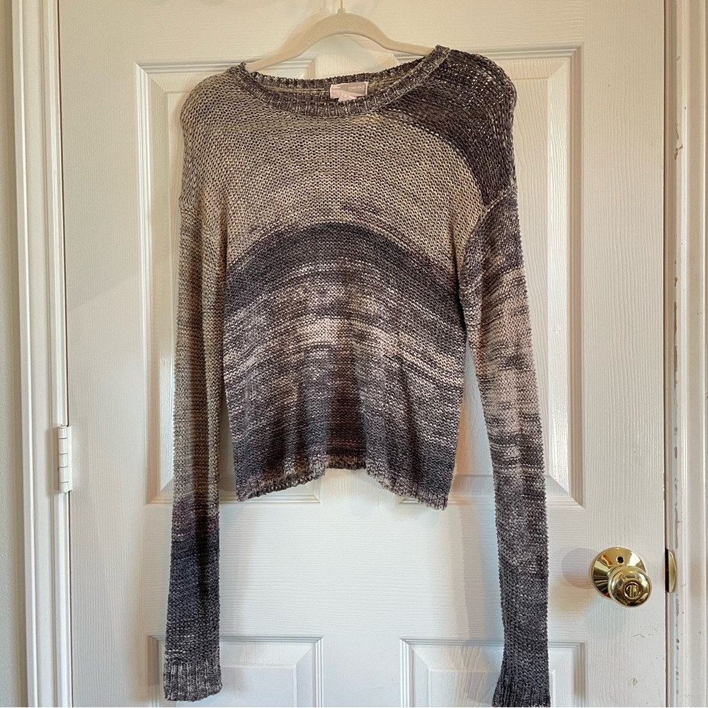 Cropped Knit Sweater